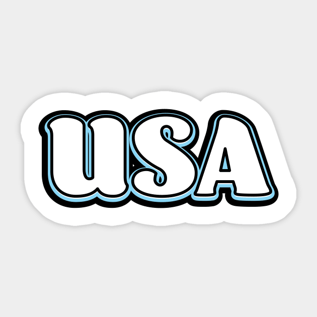 USA Sticker by nickemporium1